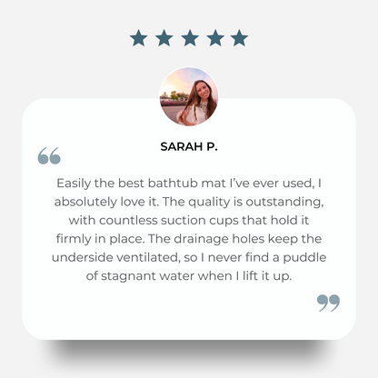 Flenura Non-Slip Shower Mat